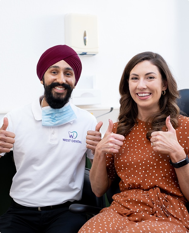 Professional dental hygienist services